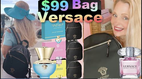 versace pink backpack replica|cheap knockoff versace.